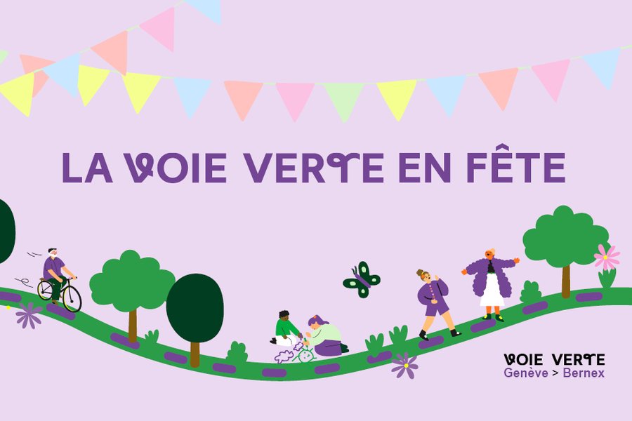 La Voie verte Genève-Bernex en fête !