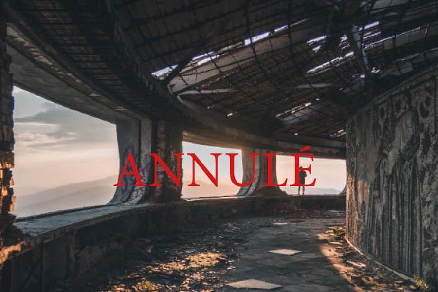 Annulation du cycle de conférences